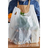 Orjinal Plastik Market Poşeti Beyaz Orta Boy