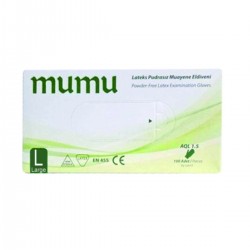 MUMU LATEKS PUDRALI MUAYENE ELDİVENİ -S-