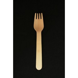 TEK KULLANIMLIK AHŞAP ÇATAL (100 LÜ)