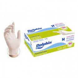 DOPLHİN PUDRALI LATEKS MUAYENE ELDİVENİ -M- 1 PAKET DOPLHİN PUDRALI LATEKS MUAYENE ELDİVENİ -M- 1 PAKET