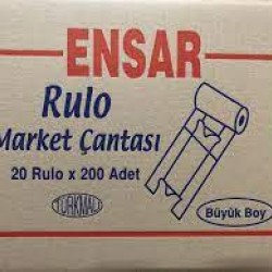 ENSAR BÜYÜK BOY RULO MANAV POŞET 20*200 ENSAR BÜYÜK BOY RULO MANAV POŞET 20*200