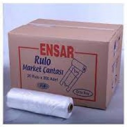 ENSAR BÜYÜK BOY RULO MANAV POŞET 20*200