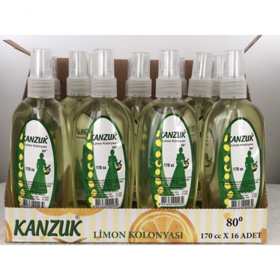 Limon Kolonyası 80 Derce 5 Litre