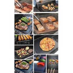 Mangal Barbekü Izgara Fırın Kağıdı Yıkanabilir Mat - Et Pişirme Kağıdı