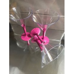 KRİSTAL MİKA PEMBE AYAKLI KOKTEYL VE MARTİNİ BARDAĞI 6 LI KRİSTAL MİKA PEMBE AYAKLI KOKTEYL VE MARTİNİ BARDAĞI 6 LI