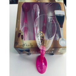 KRİSTAL MİKA PEMBE AYAKLI MEŞRUBAT VE ŞARAP BARDAĞI (KADEHİ) 10 LU KRİSTAL MİKA PEMBE AYAKLI MEŞRUBAT VE ŞARAP BARDAĞI (KADEHİ) 10 LU