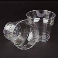 KRİSTAL MİKA SERT BARDAK ŞEFFAF 180cc 25 ADET