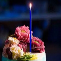 İNCE UZUN PARTİ VE DOĞUM GÜNÜ MUMU 20CM 6 LI