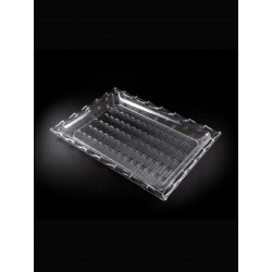 Plastik Kristal Mika Servis Tepsisi 1 Adet - Sert Mika Plastik Kristal Mika Servis Tepsisi 1 Adet - Sert Mika