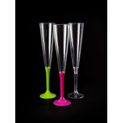 KRİSTAL MİKA PEMBE AYAKLI ŞAMPANYA KADEHİ 10 LU - PEMBE KRİSTAL MİKA PEMBE AYAKLI ŞAMPANYA KADEHİ 10 LU - PEMBE