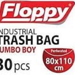 FLOPPY ENDÜSTRİYEL JUMBO ÇÖP TORBASI 80x110 Cm 400 Gr.